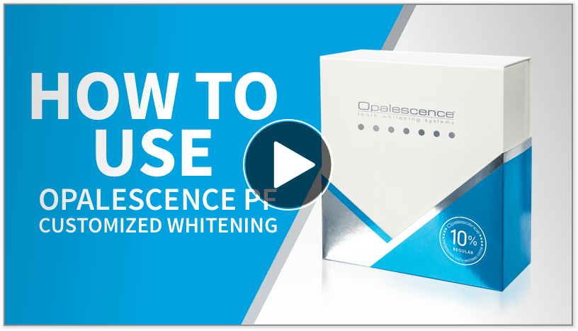 How to use Opalescence PF video